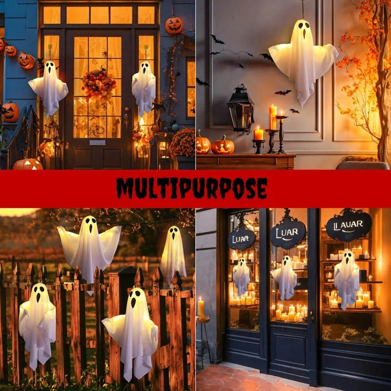 Hanging Ghosts LED Glowing